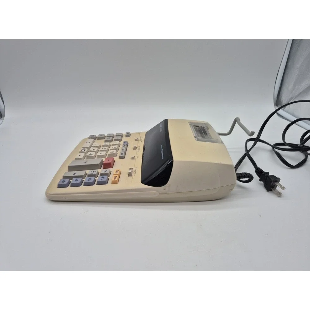 Sharp EL-2192RII Printing Calculator 12 Digit 2 Color Desktop Tested Works